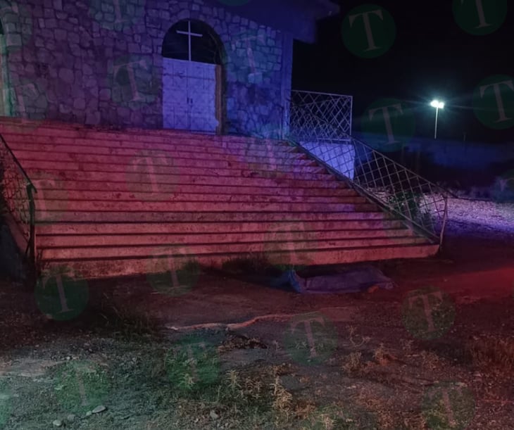 Infarto fulminante arrebata la vida a un hombre frente a iglesia en Monclova