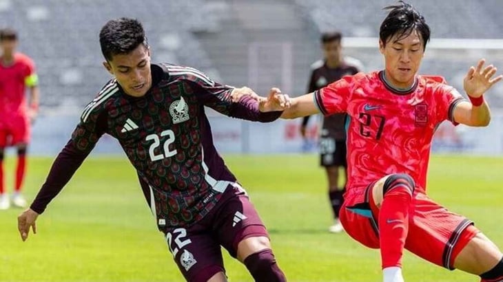 México, sin opción del tercer lugar del torneo tras empatar ante Corea del Sur