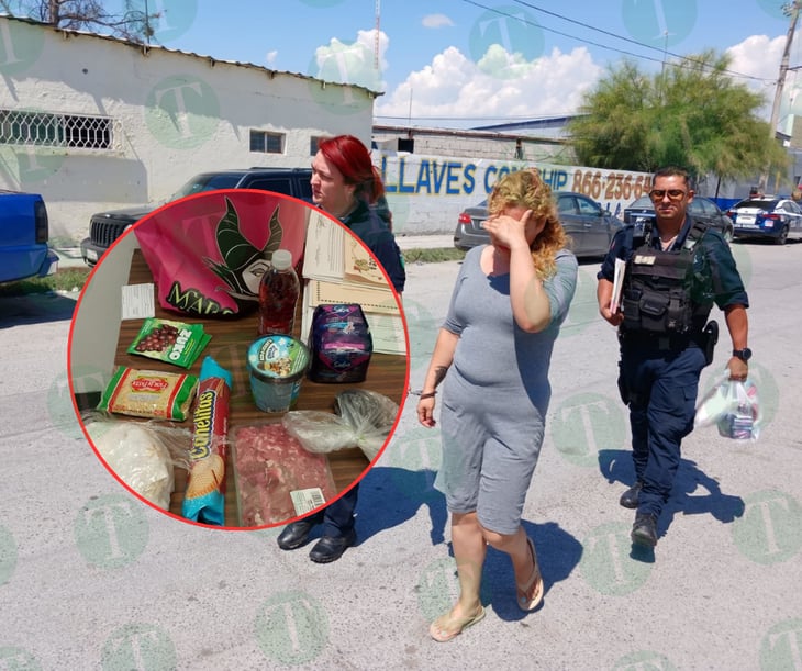 Policía Municipal detiene a presunta fardera en Walmart de Monclova