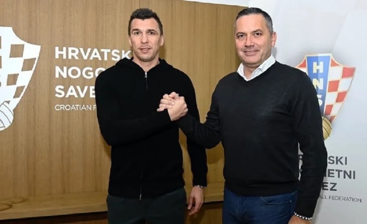 Mandzukic y Vrsaljko forman parte del cuerpo técnico de la Croacia de Modric