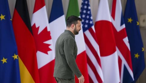Líderes del G7 alcanzan 'acuerdo político' sobre fondos para Ucrania, destinarán 50 mil mdd