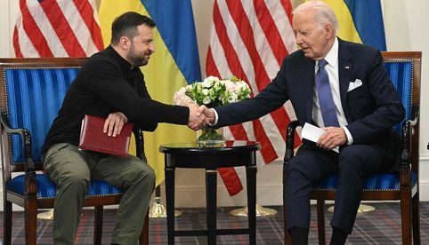 Estados Unidos anuncia acuerdo de seguridad con Ucrania por 10 años