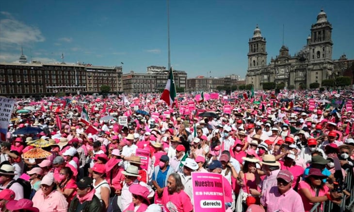Niega 'Marea Rosa' convertirse en un partido político