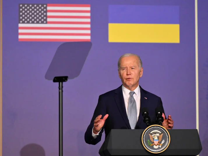 Joe Biden reprende a periodista por pregunta sobre Gaza durante conferencia en el G7