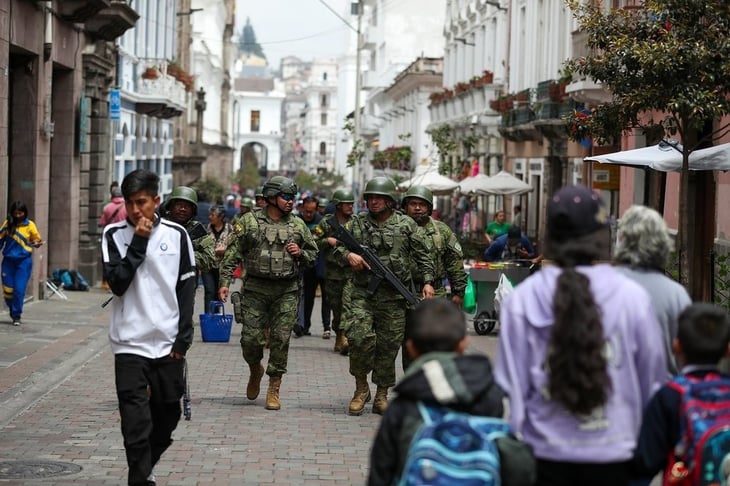 Declaran inconstitucional un estado de excepción en siete provincias de Ecuador