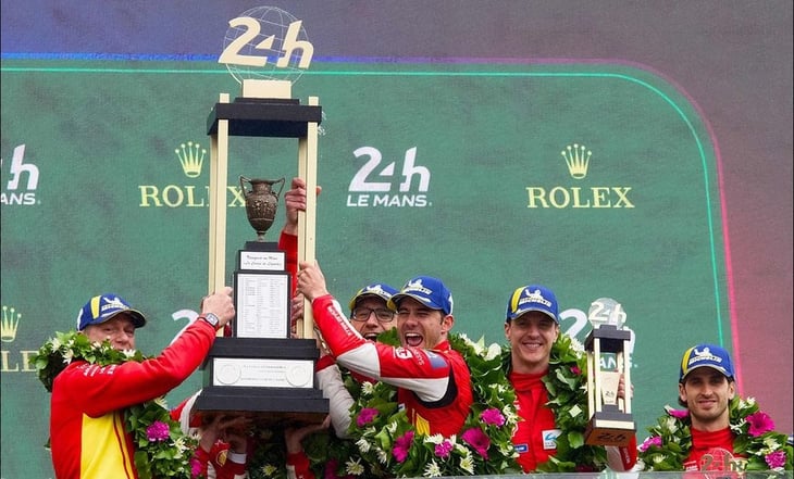 Ferrari brilla y consigue la victoria en las 24 Horas de Le Mans