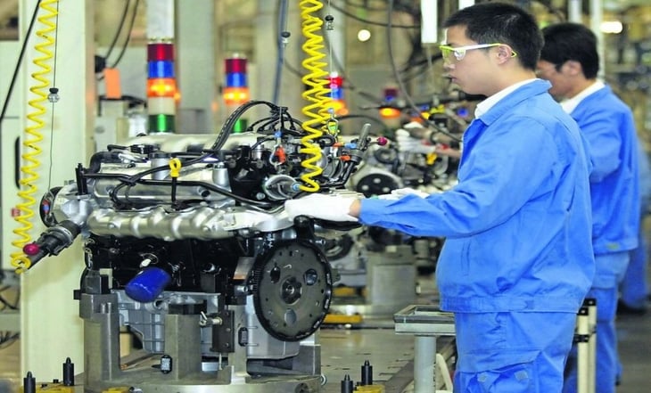 Producción industrial china se sitúa 5.6% en mayo, pero no cumple expectativas