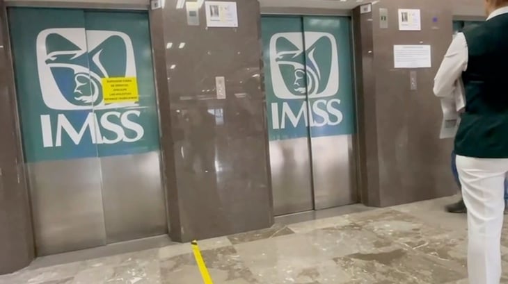 Sufren por elevadores descompuestos en Clínica 25 del IMSS 