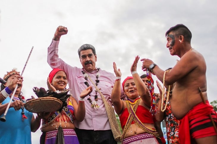 El presidente Nicolás Maduro recurre al misticismo, ante el temor a perder las elecciones en Venezuela