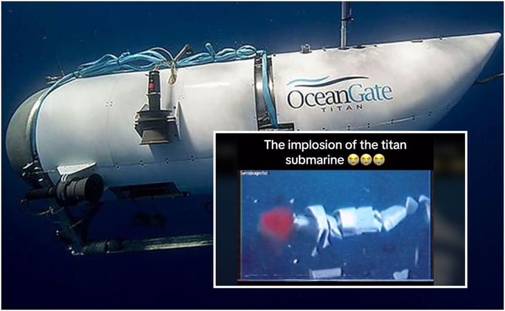 ¿Cómo era el Titán, el sumergible que implosionó cuando viajaba hacia el Titanic?