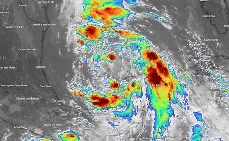 Emiten alerta por fuertes lluvias para las próximas horas y días en Veracruz