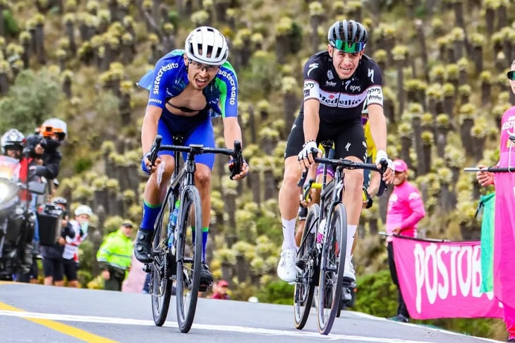 Gana Wilson Peña la cuarta etapa y Rodrigo Contreras se mantiene líder de la Vuelta a Colombia