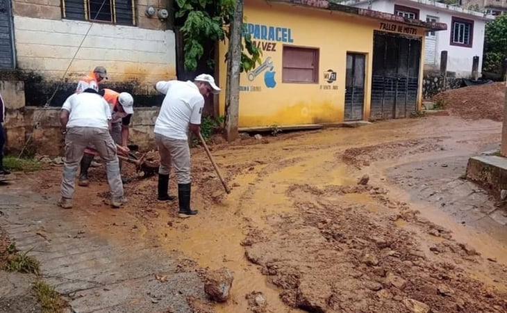 Lluvias dejan daños en al menos 5 municipios de Chiapas