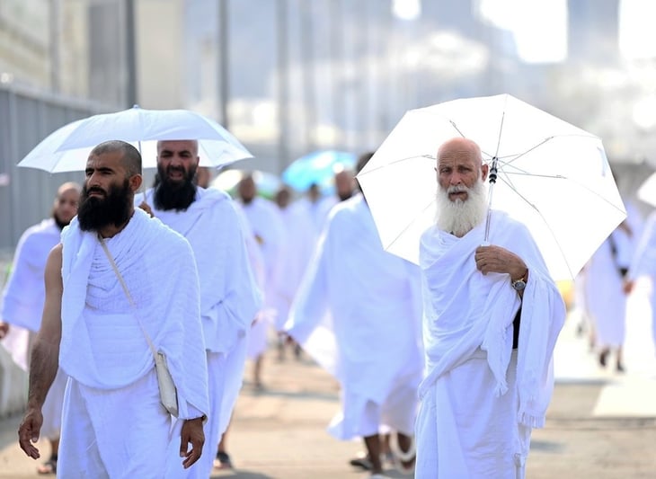 Mueren casi 600 personas durante peregrinaje a La Meca, muchos de ellos por el calor abrasador