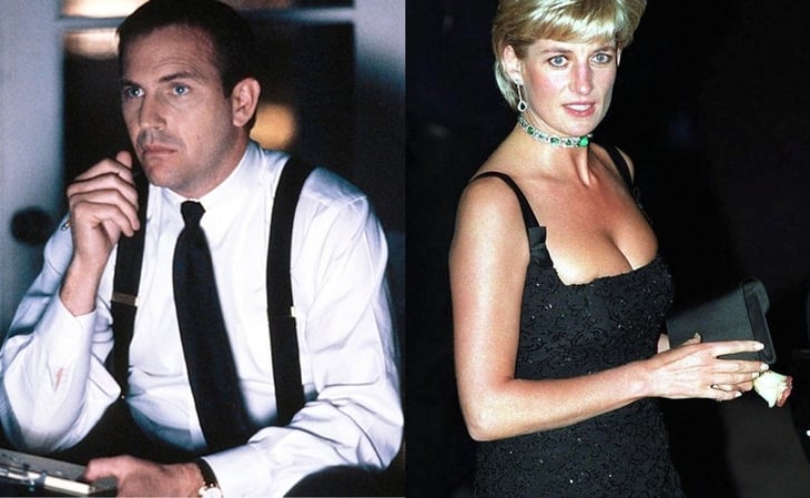 El amor platónico de Lady Di fue Kevin Costner, confesó el príncipe William al actor