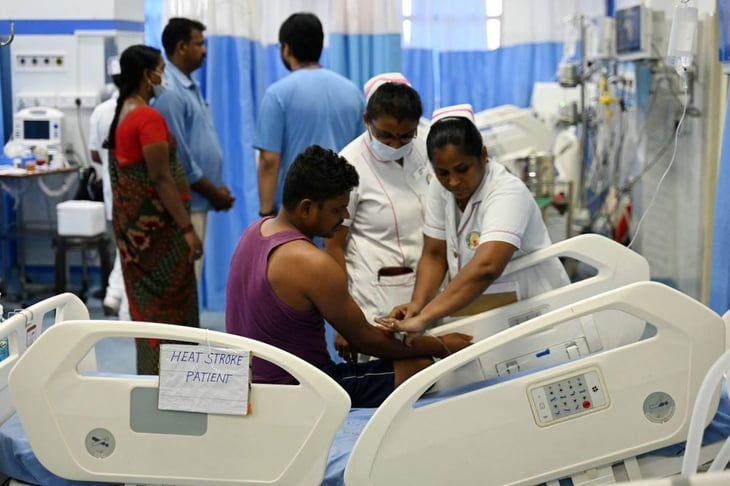 Nueva Delhi priorizará a pacientes con insolación tras las muertes por la ola de calor