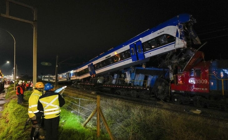 Choque de trenes en Chile deja 2 muertos y 9 heridos