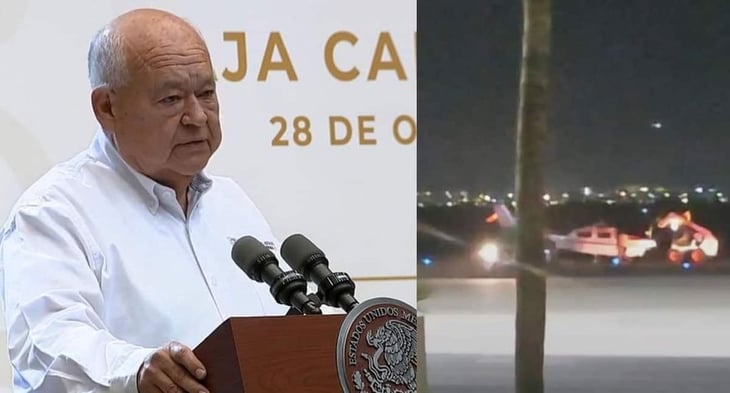 Avioneta en la que viajaba el gobernador de Baja California Sur sufre falla