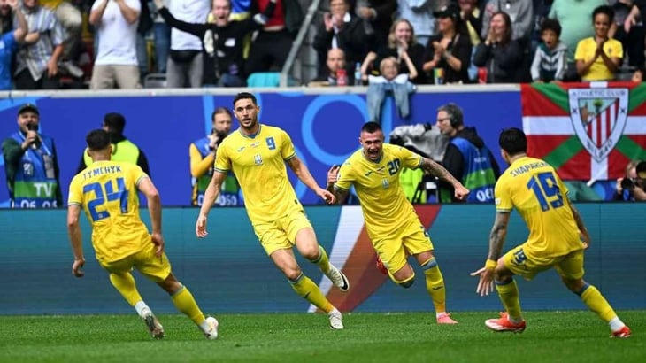 Ucrania resurgió y aspira a clasificar al vencer a Eslovaquia