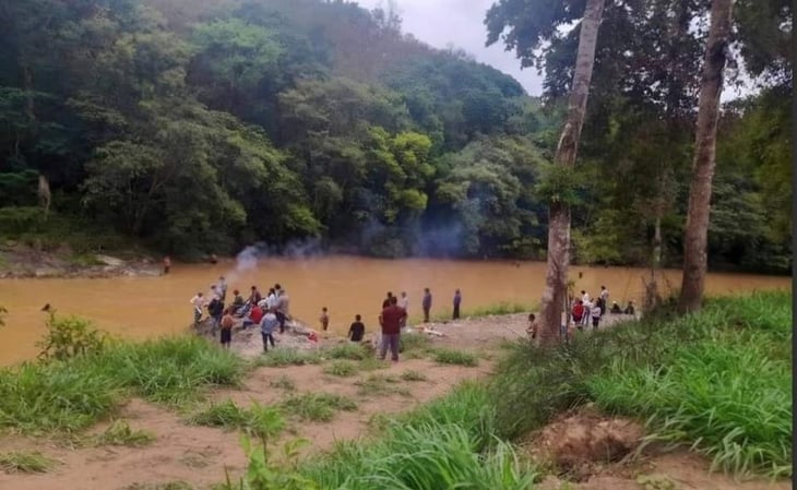 Tras lluvias en Oaxaca, río de la Sierra Sur arrastra a estudiante de secundaria que estaba de excursión