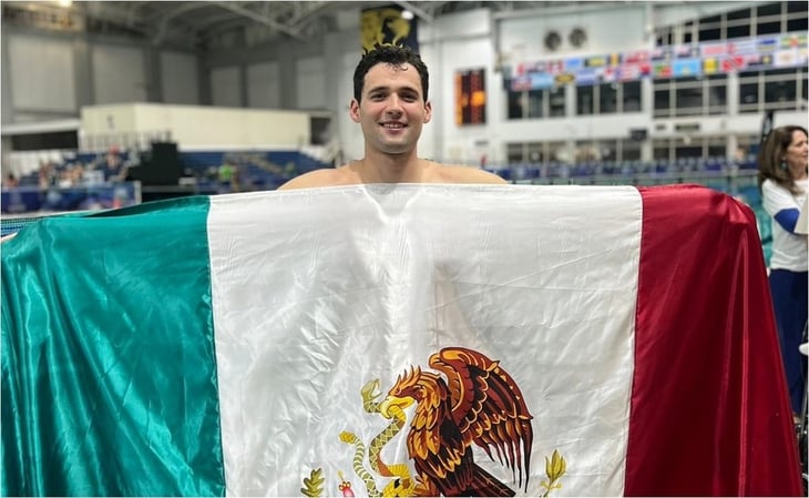 El nadador mexicano Jorge Iga logra su pase a los Juegos Olímpicos de París 2024