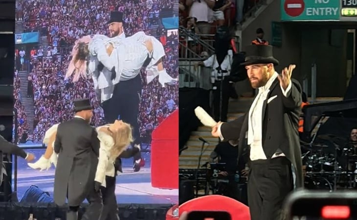 Travis Kelce 'deja atrás' a la NFL y se convierte en bailarín de Taylor Swift