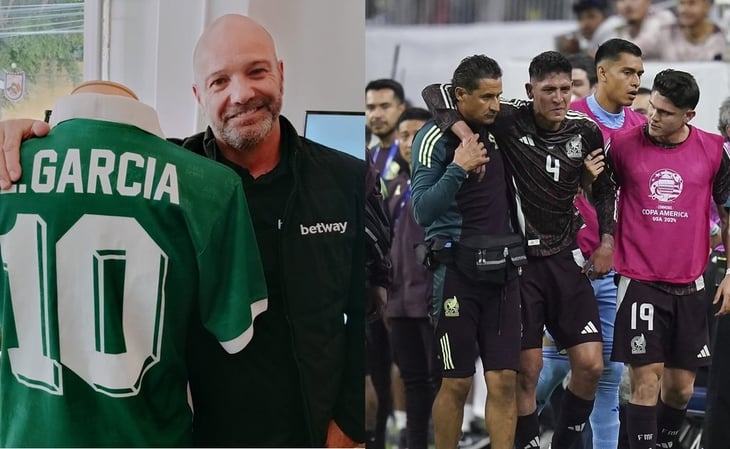 Luis García reacciona a la lesión de Edson Álvarez: “We’ve a fu… problema”