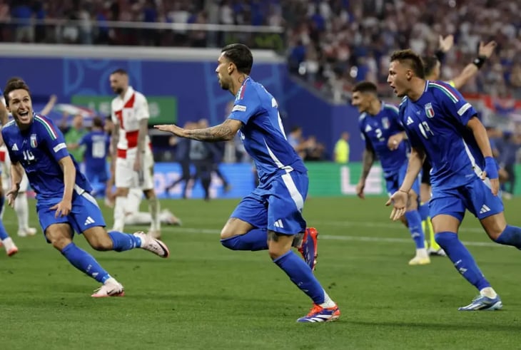 Rescata Italia el empate con Croacia y se clasifica a los Octavos de la Euro