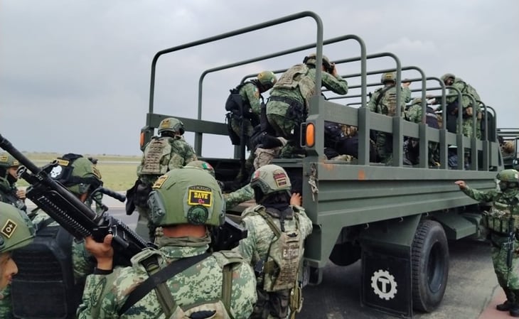 Llegan refuerzos militares y de la Guardia Nacional a Chiapas