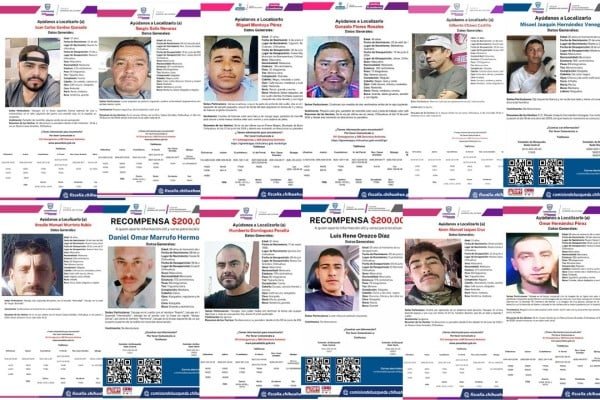 Van 14 desaparecidos en junio en la región Noroeste de Chihuahua 