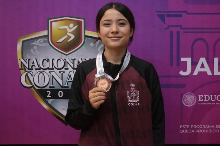 Debuta Fernanda Castillo con medalla de bronce en karate de Nacionales Conade