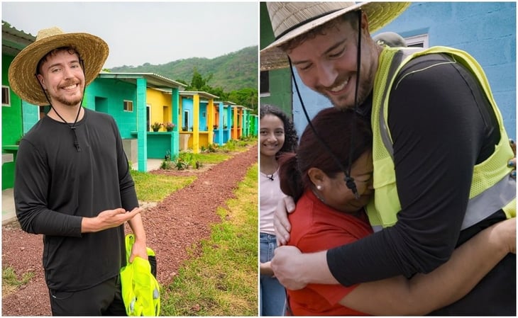 MrBeast regala 100 casas distribuidas en Jamaica, El Salvador, Argentina, México y Colombia