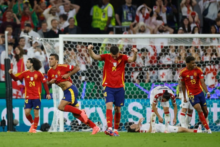 España remonta y se medirá a Alemania en cuartos de final (4-1)