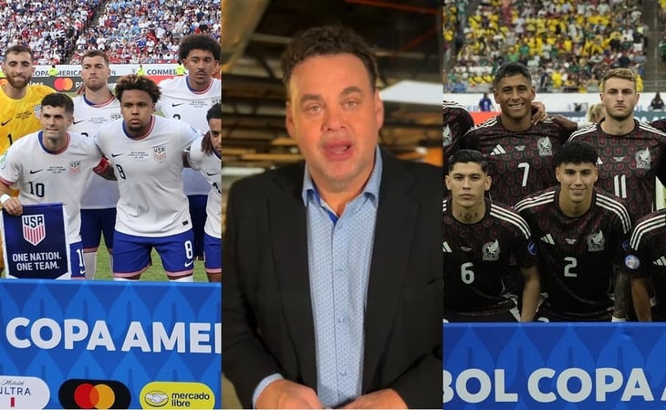 David Faitelson se burla de la eliminación de México y Estados Unidos de la Copa América