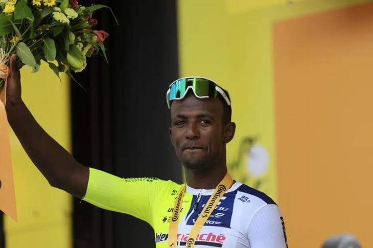 Celebra Unión Africana la victoria de Girmay en el Tour de Francia