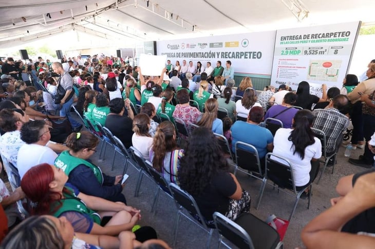 Manolo Jiménez Inaugura Proyecto de Recarpeteo en Torreón