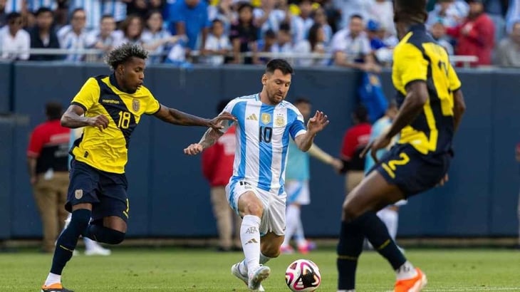 Argentina vs Ecuador, juego de Copa América que esperaba a México