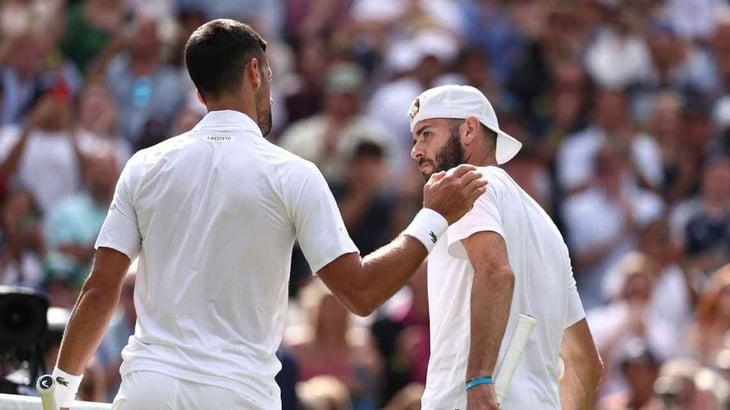 'Merecía irse a un quinto', el elogio de Djokovic a Fearnley en Wimbledon