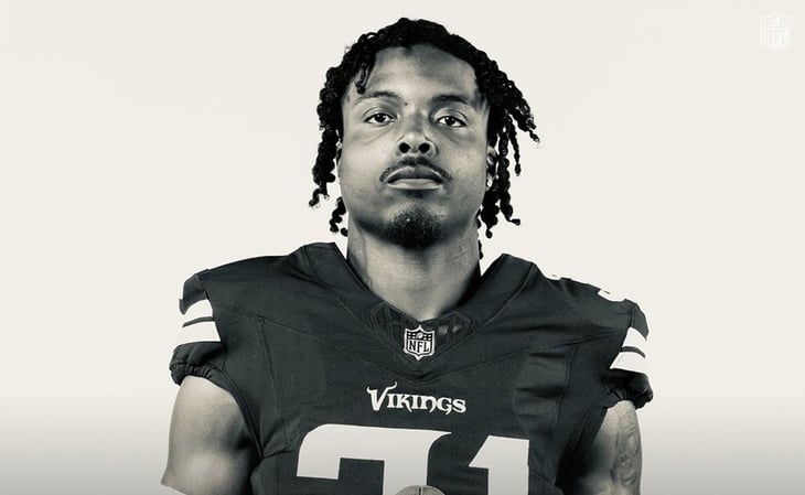 Novato de los Vikings de la NFL Khyree Jackson muere en accidente