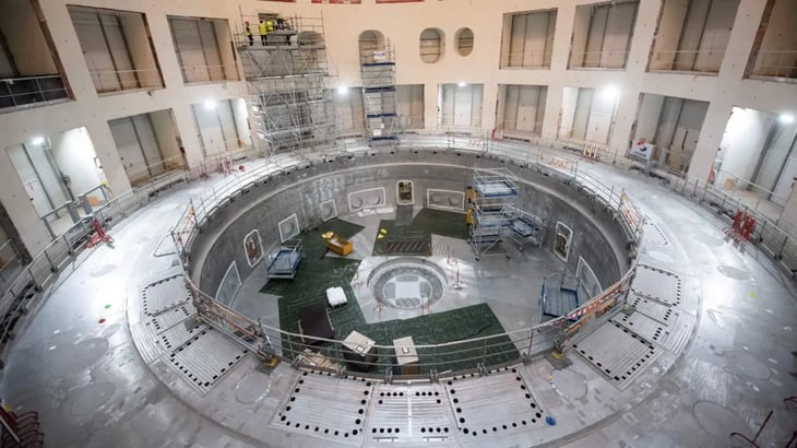 El enorme y tambaleante proyecto del reactor de fusión finalmente completa su sistema magnético