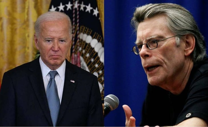 Stephen King pide que Joe Biden se retire de la carrera electoral 