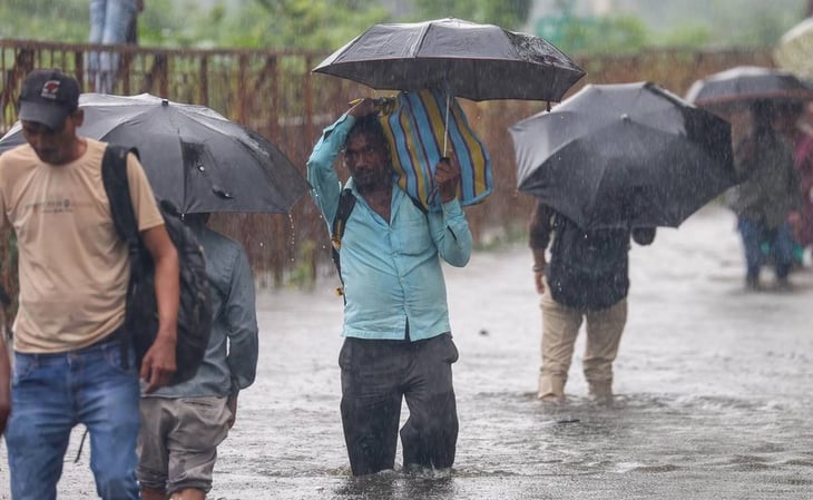 Fuertes lluvias dejan 174 muertes en el sur de Asia