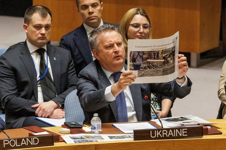 Denuncia embajadora de Ucrania en México 'ataque bárbaro' ruso