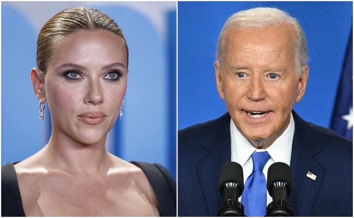 Scarlett Johansson califica de delirante especular sobre la sustitución de Biden