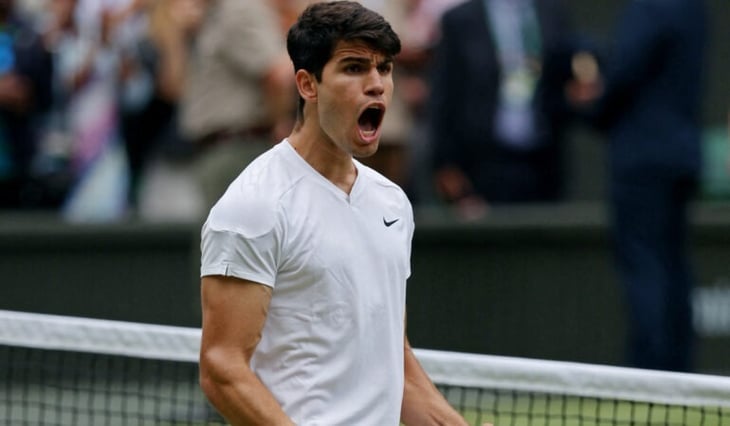 ¡Histórico! Carlos Alcaraz consigue una nueva final en Wimbledon