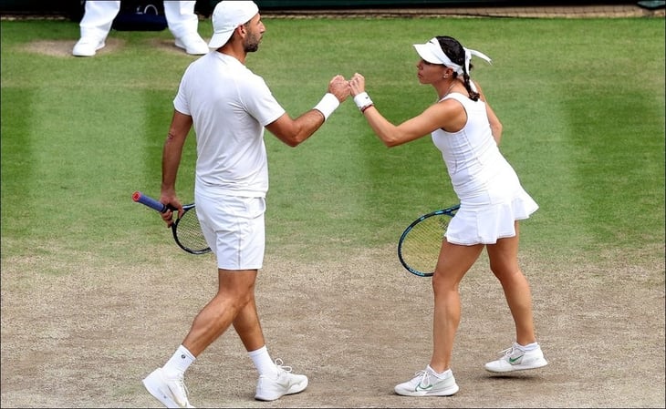 Wimbledon: Santiago González y Giuliana Olmos representarán a México en la final de dobles mixto