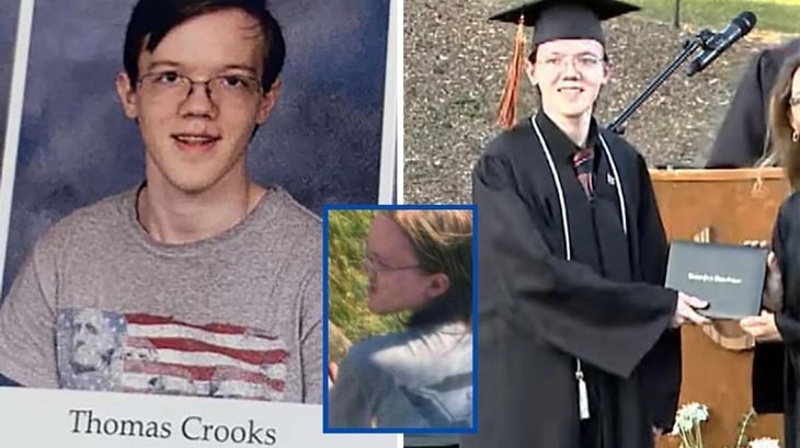 Primeras fotos de Thomas Crooks, joven que disparó a Trump