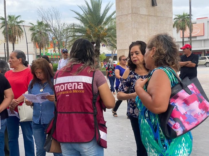 Asamblea de Morena informó sobre iniciativa de pago a mujeres de 60-64