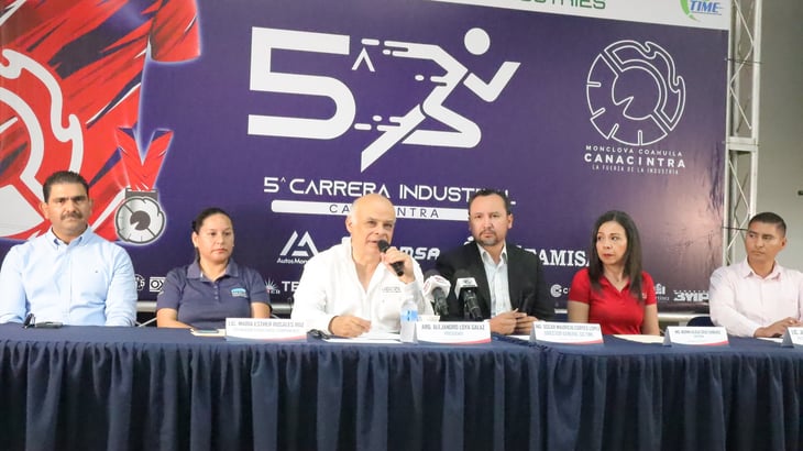 Canacintra invita a Carrera Industrial 5k en Monclova 