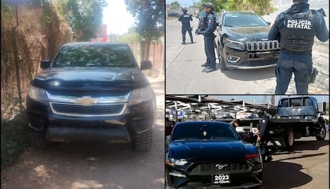 Recuperan en Sinaloa camioneta robada en Estados Unidos